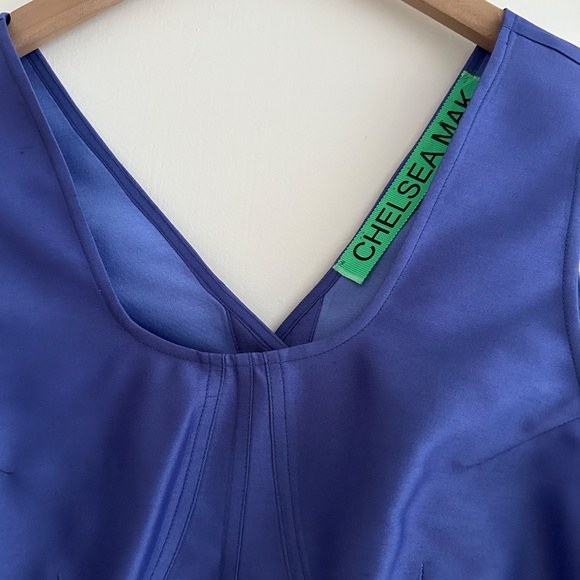 Chelsea Mak Silk Shantung Blouse - Picture 2 of 4